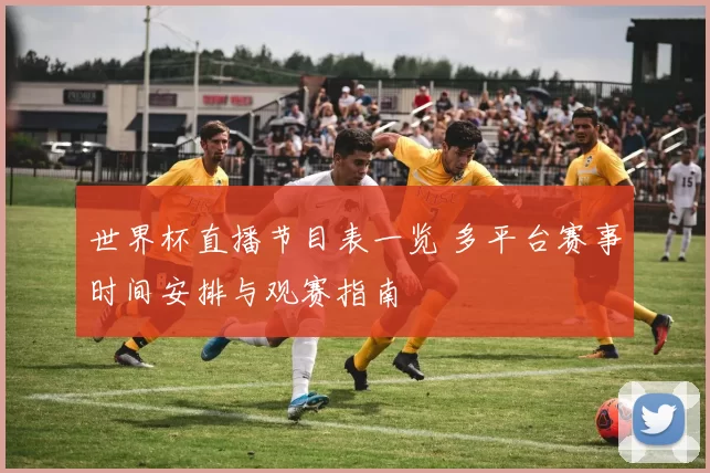 世界杯直播节目表一览 多平台赛事时间安排与观赛指南